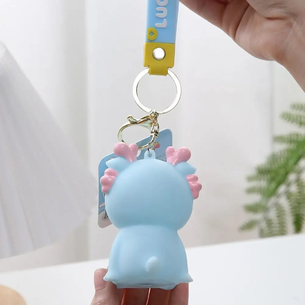 Exploding Critters Keychain Animal Sensory Toys | Stress Relief for Adults