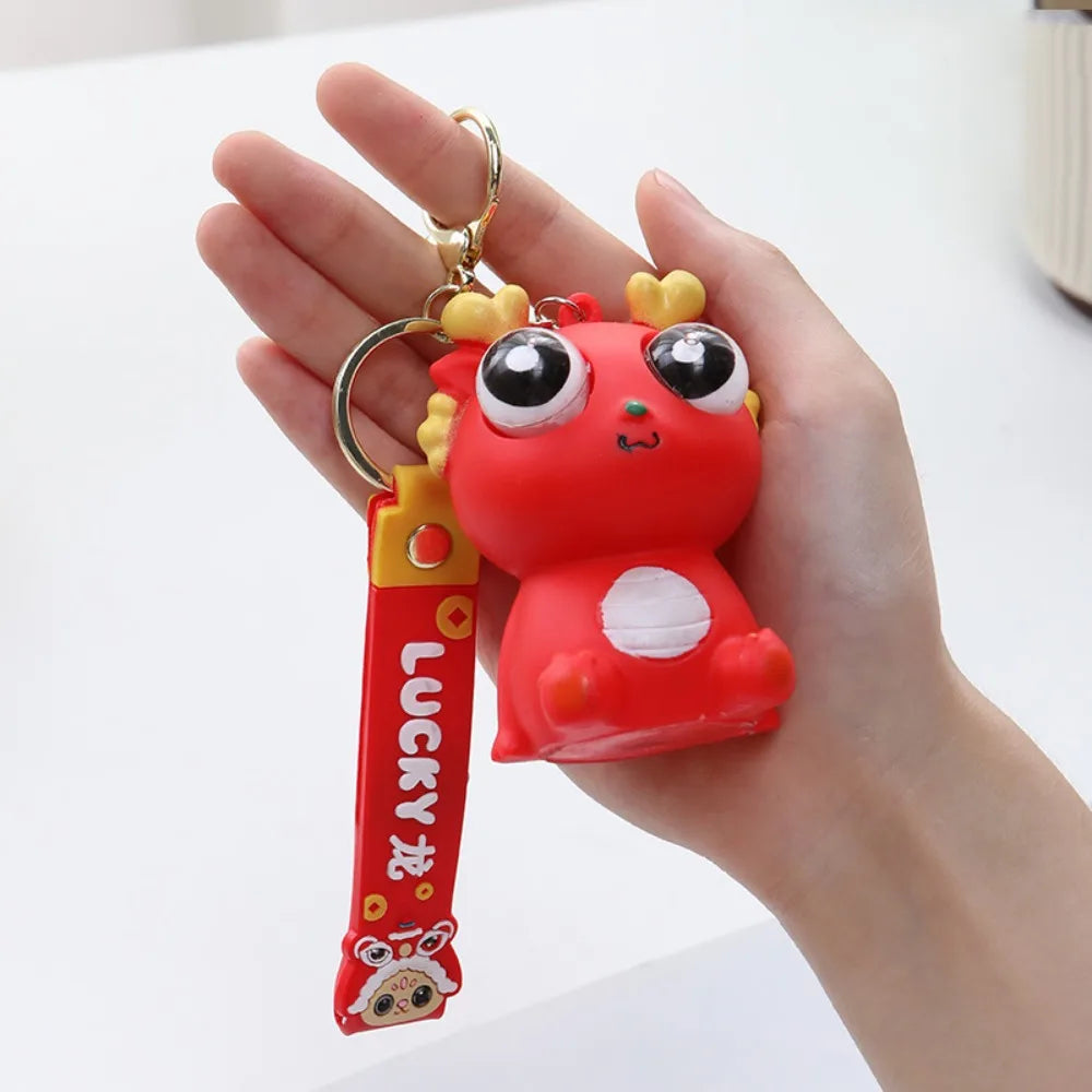 Exploding Critters Keychain Animal Sensory Toys | Stress Relief for Adults