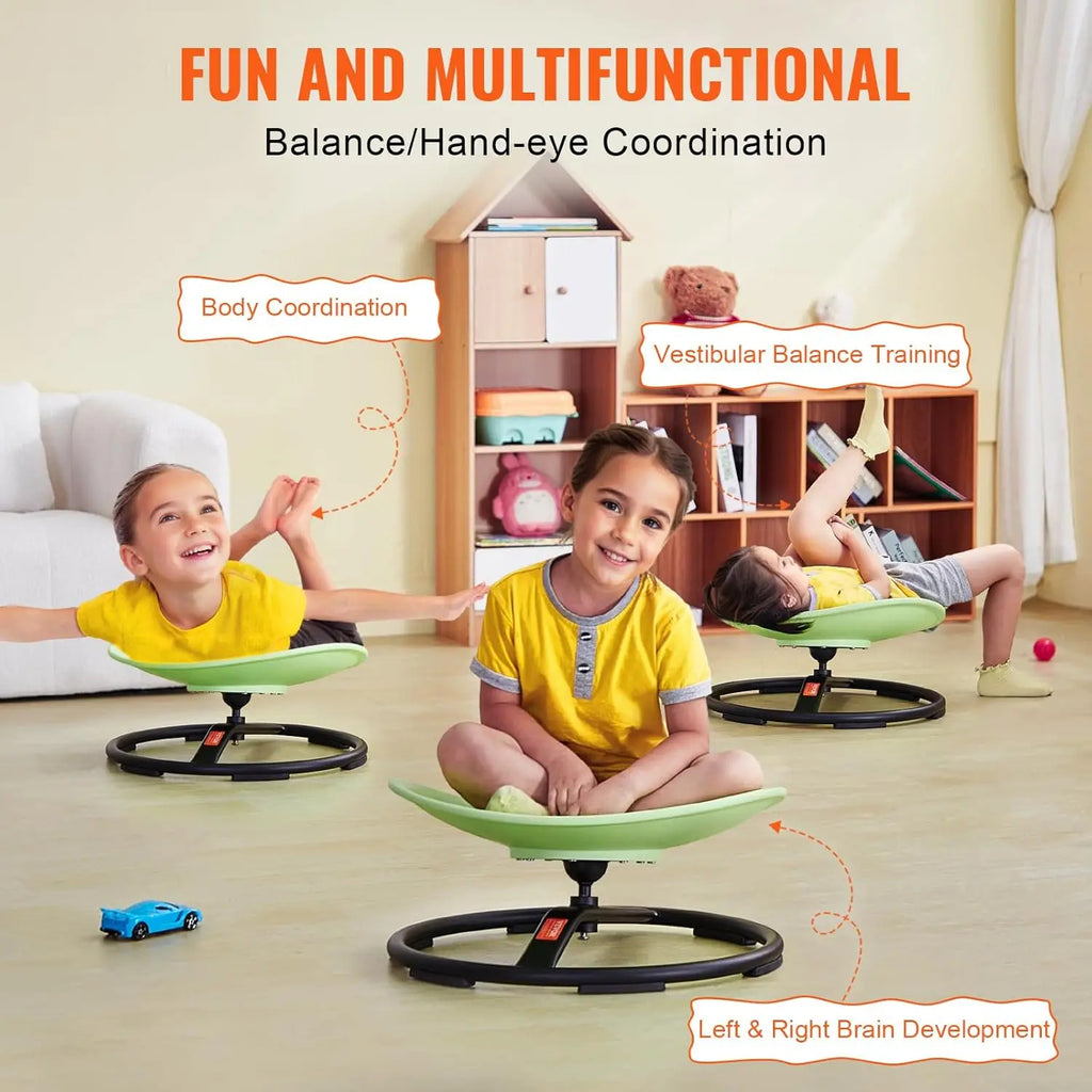 Sensory Swivel Chair 220 LB Capacity Kids Swivel Toy