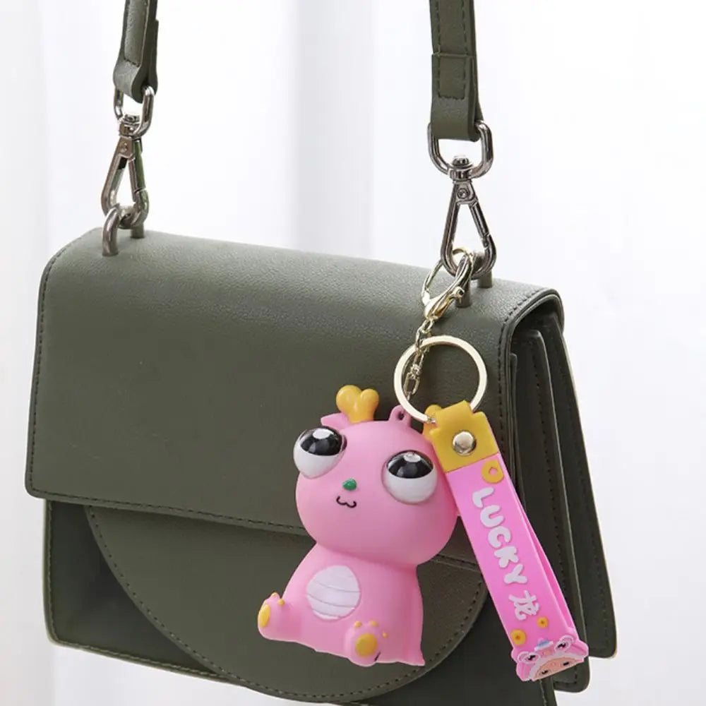 Exploding Critters Keychain Animal Sensory Toys | Stress Relief for Adults