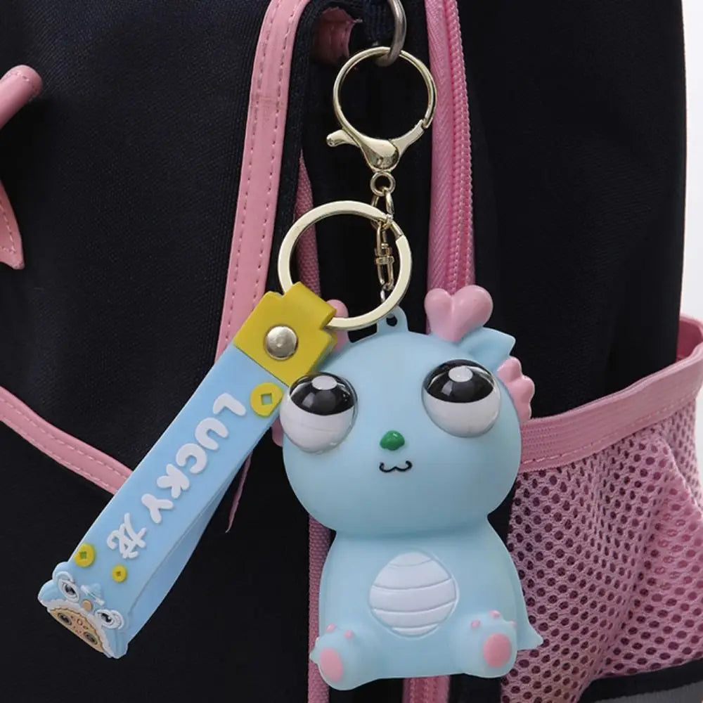 Exploding Critters Keychain Animal Sensory Toys | Stress Relief for Adults