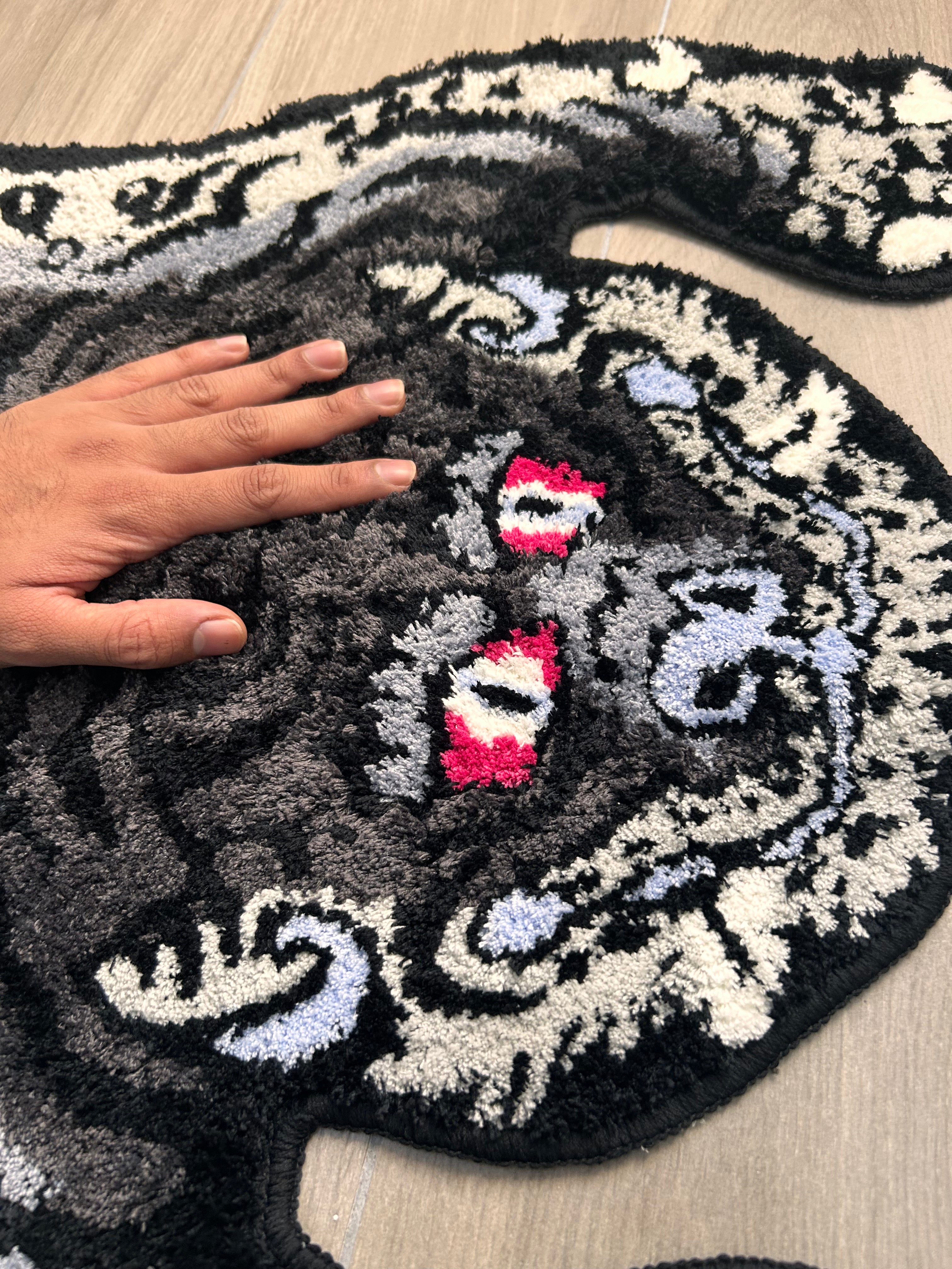 Plush Tiger Rug for Bathroom, Bedroom, Living Room | Tibetan Tiger Rug 60CM X 100CM