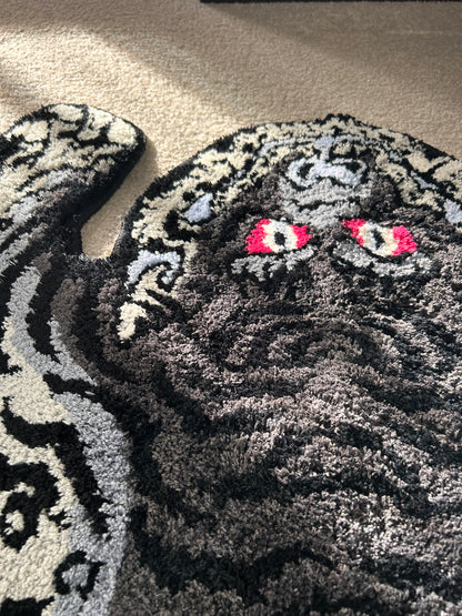 Tiger Shaped Rug for Bedroom, Living Room, Office Area | Tibetan Tiger Area Rug 60CM X 100CM