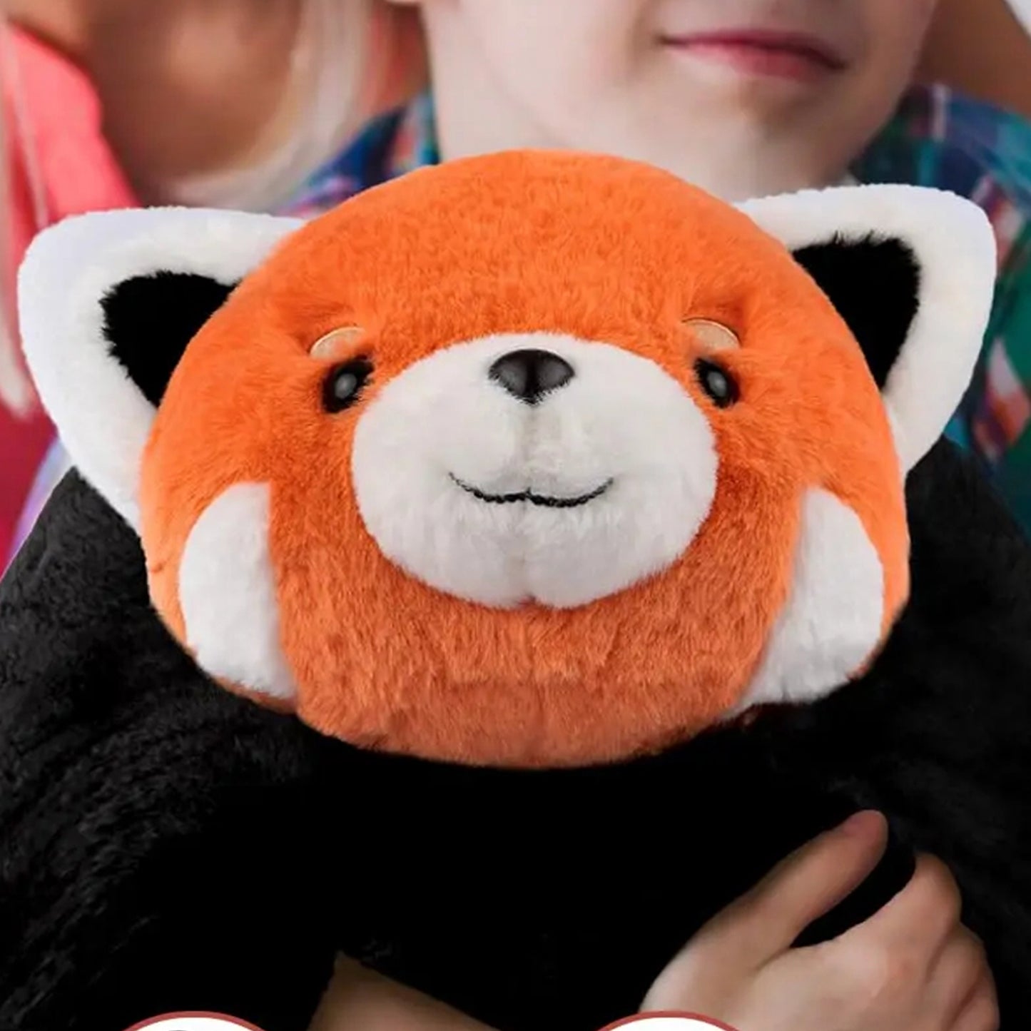 High Quality 3.3 lb Weighted Red Panda / Kitty Plush for Adult Gifts